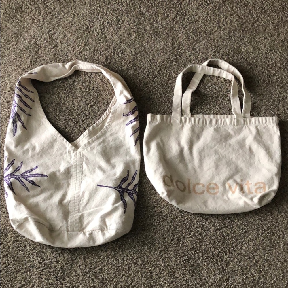 Set Of Canvas Tote Bags